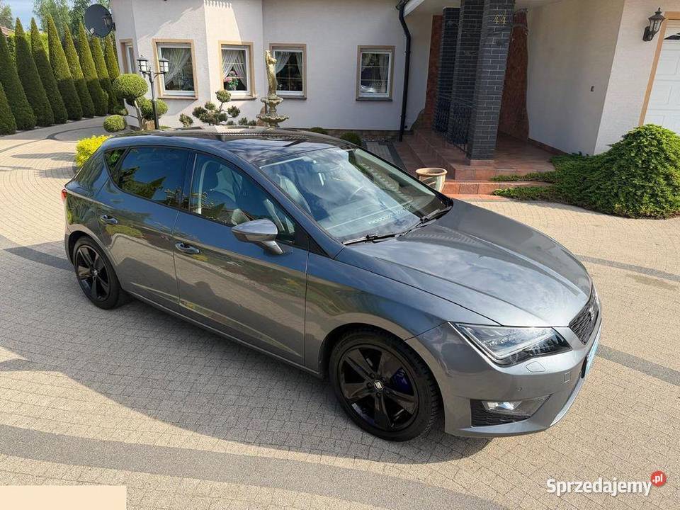 Seat Leon 20 TDI DPF Ecomotive DSG FR 150 2014r Krotoszyn