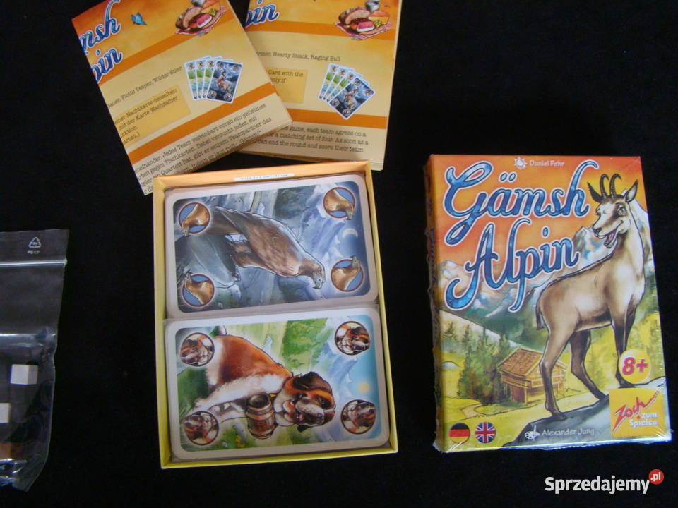 Gamsh Alpin gra planszowa karciana Gmsh Alpin
