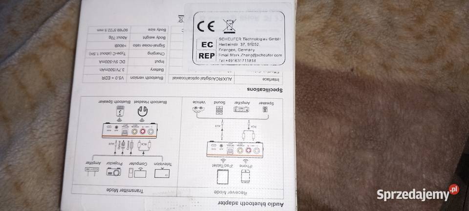 Odbiornik Bluetooth Jawor