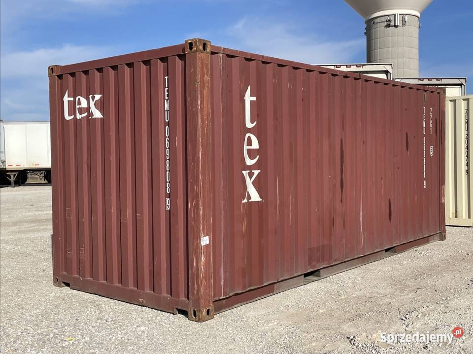 Kontener morski magazynowy 20DV 6 metrowy Biznes i Przemysł Bolesławiec