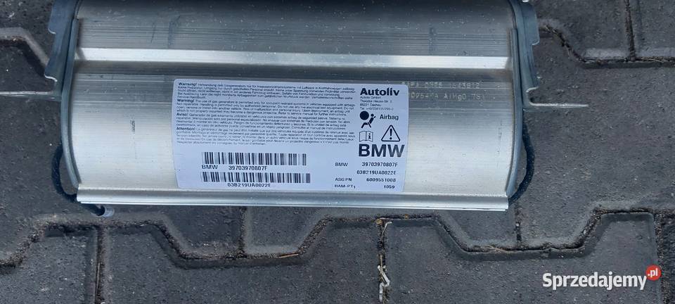 Deska kokpit airbag napinacz BMW 5 E60 Szczecin