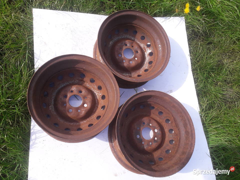 stalowe felgi 13 fabryczne do Fiat 125p Polonez Felgi Łódź
