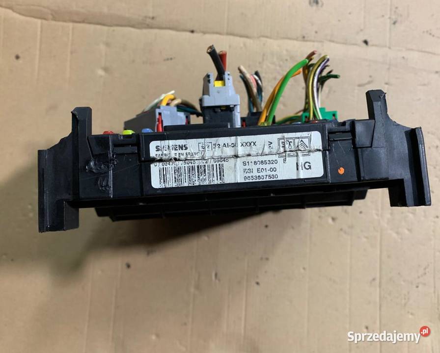 Bsi E0100 moduł Bsm citroen xsara Picasso Szczecin