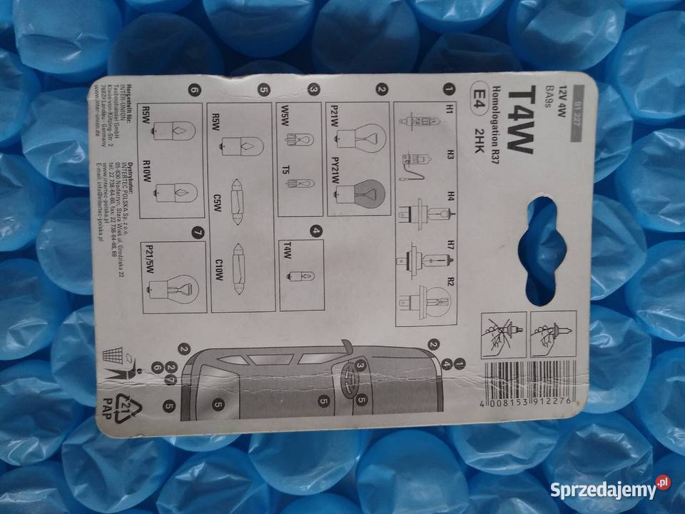 Oświetlenie samochodowe lampki żarówki NOWE Rzeszów