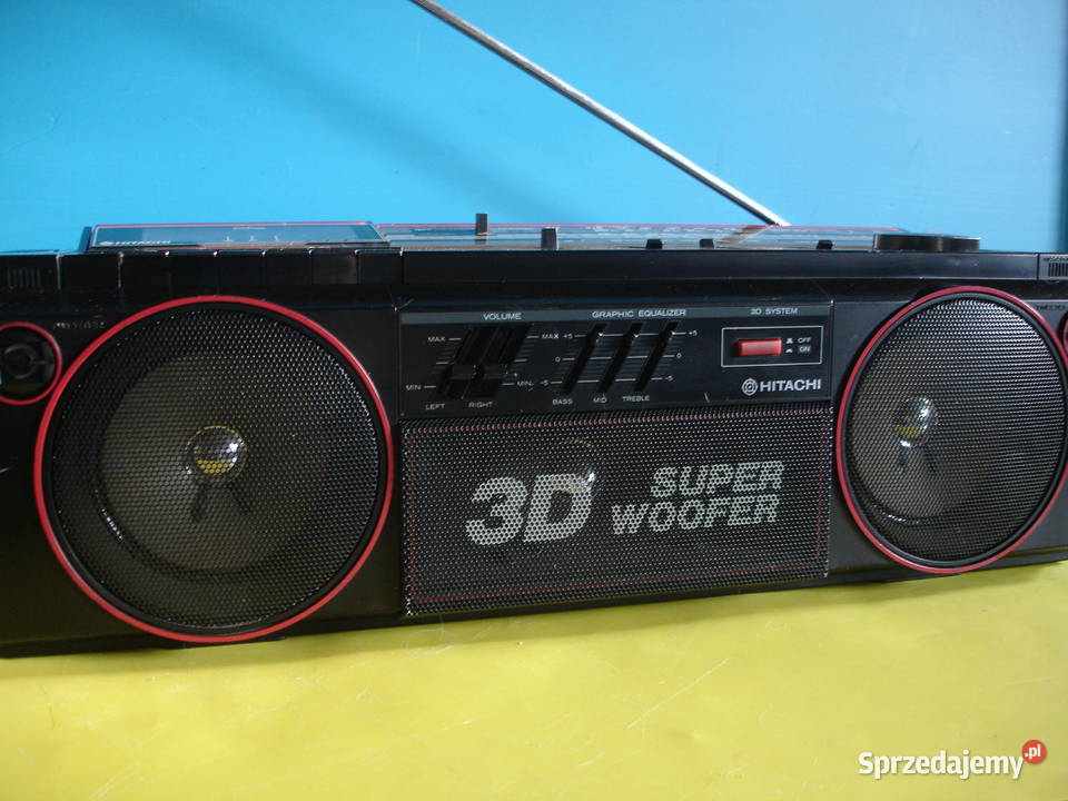 Radiomagnetofon HITACHI TRK3D2E Zielona Góra
