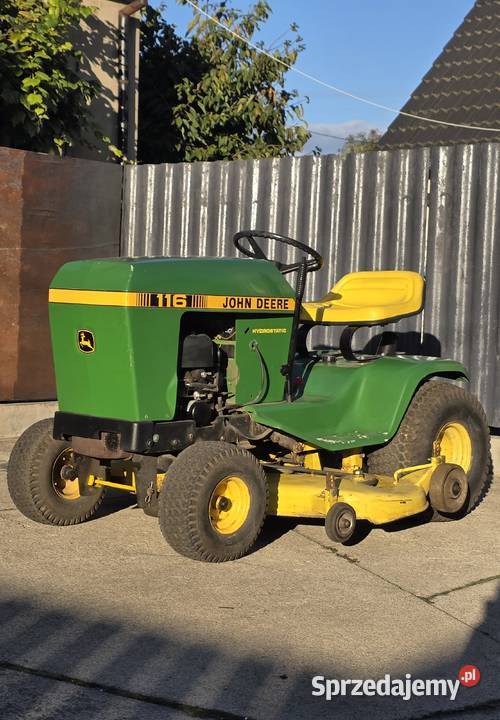 Sprzedam traktorek kosiarke john deere 116