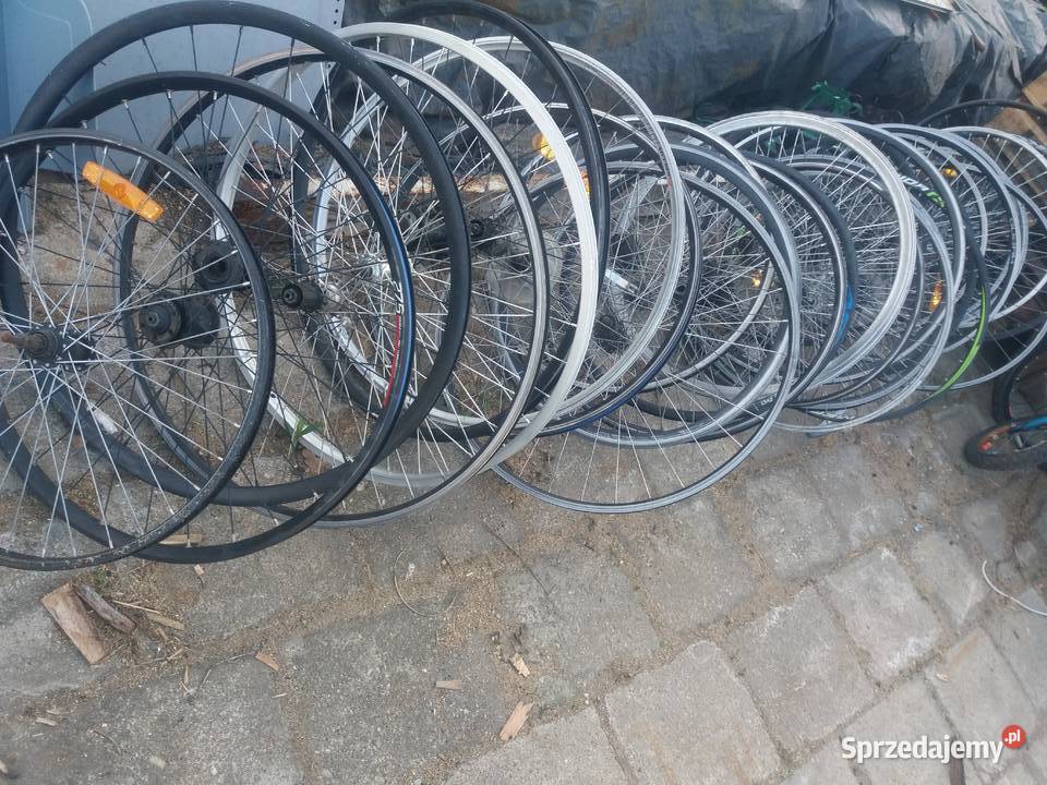 koła aluminiowe do roweru bez opon 5 sztuka śląskie Gliwice