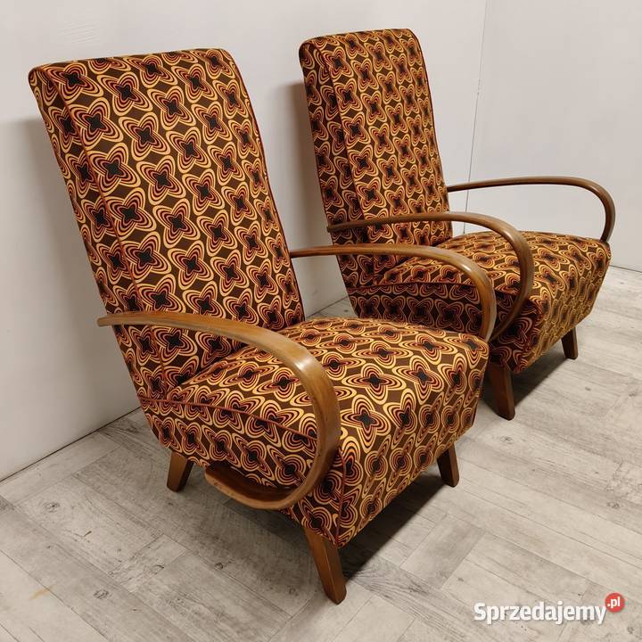 fotel fotele vintage retro design Czechosłowacja Radomsko