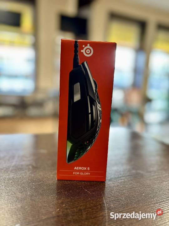 Mysz SteelSeries Aerox 5 USB RGB Gwarancja Elbląg