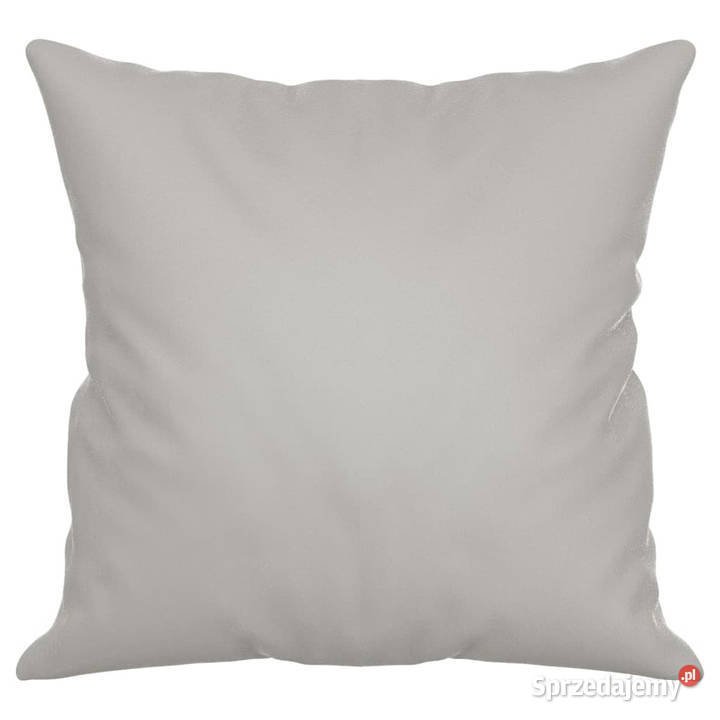 Poduszki ozdobne 2 jasnoszary 40x40 mikrofibra