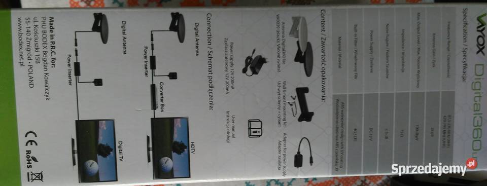 Antena TV Digital 360 Warszawa