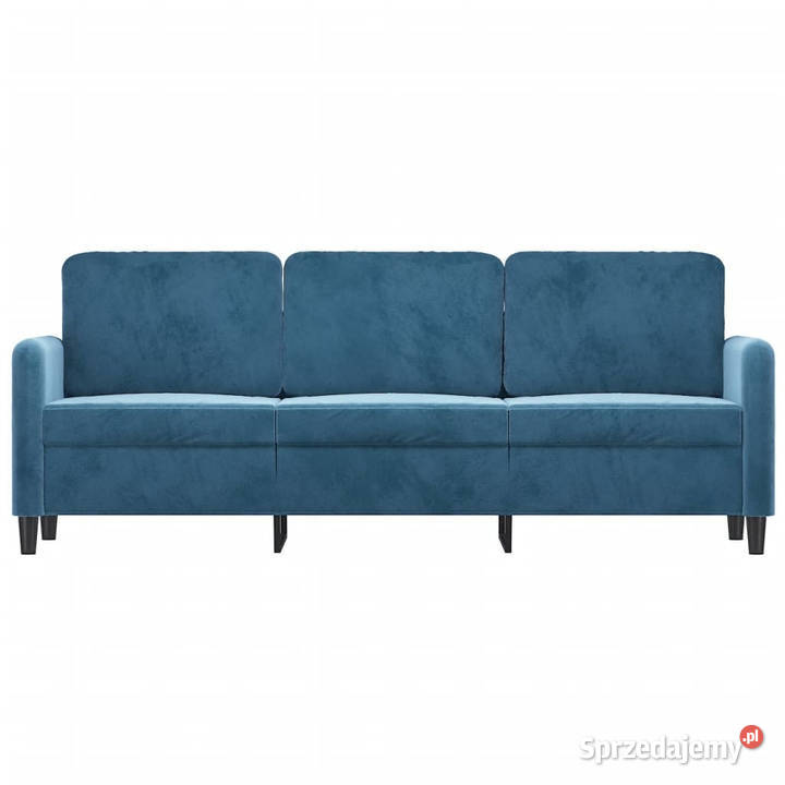 Sofa 3osobowa niebieski 180 tapicerowana Warszawa