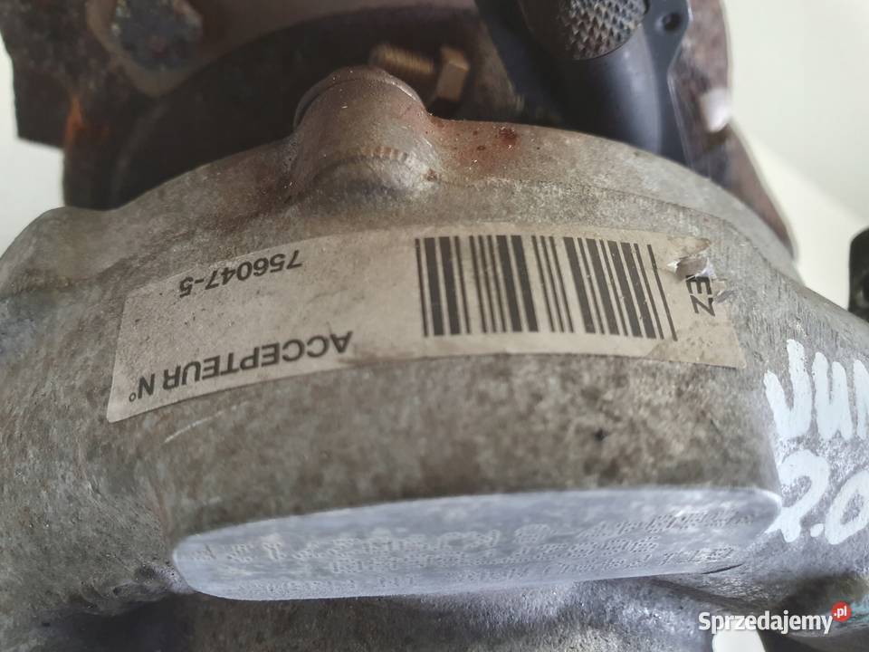 TURBOSPRĘŻARKA Citroen Jumpy 20 HDI 9682778680 Chełm