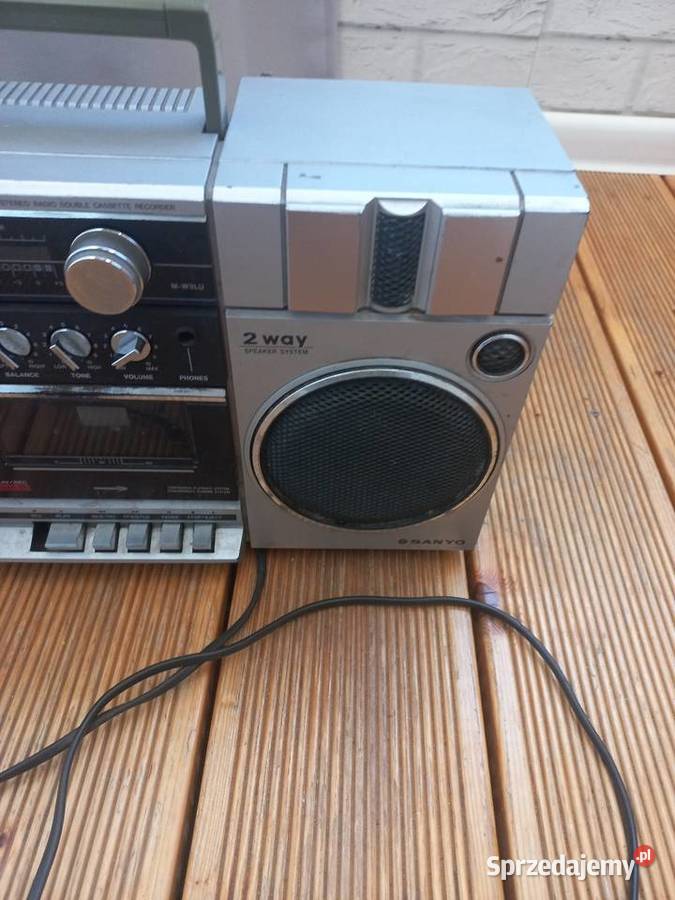 Sanyo radiomagnetofon uszkodzony Warszawa