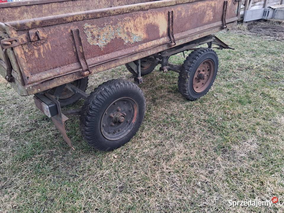 Przyczepa rolnicza Multicar HM2011 do mini Przyczepy rolnicze Żydowo