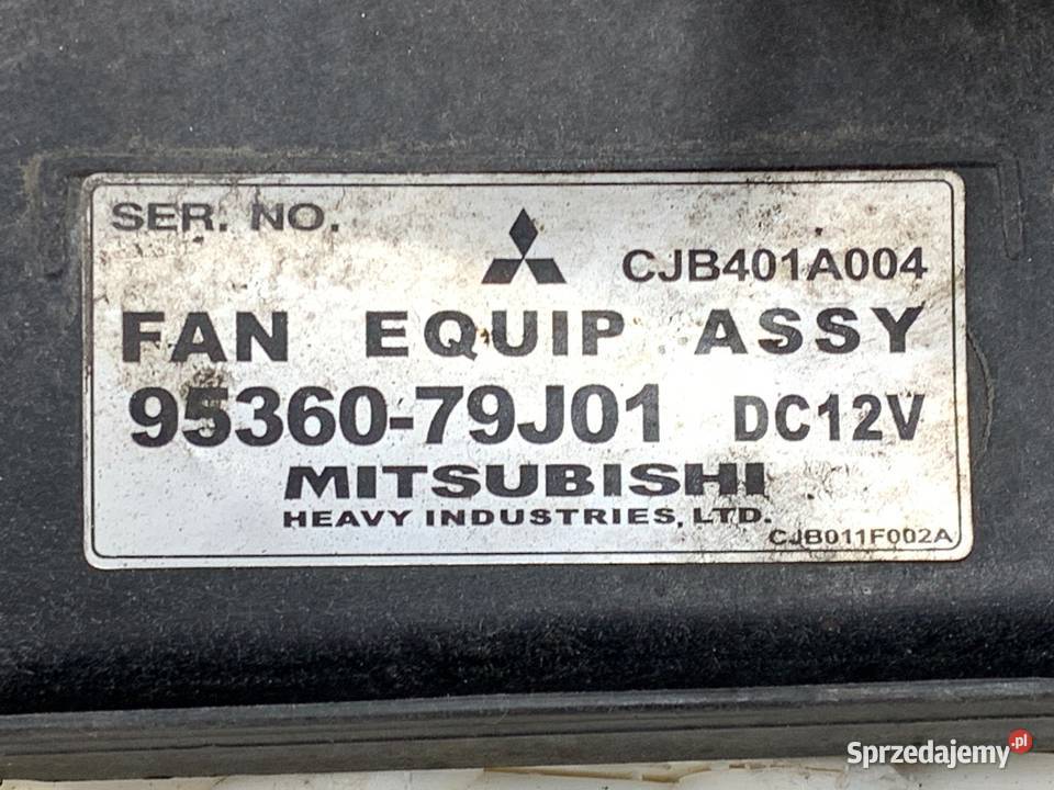 WENTYLATOR KLIMATYZACJI SUZUKI SX4 9536079J01 16 podkarpackie sprzedam