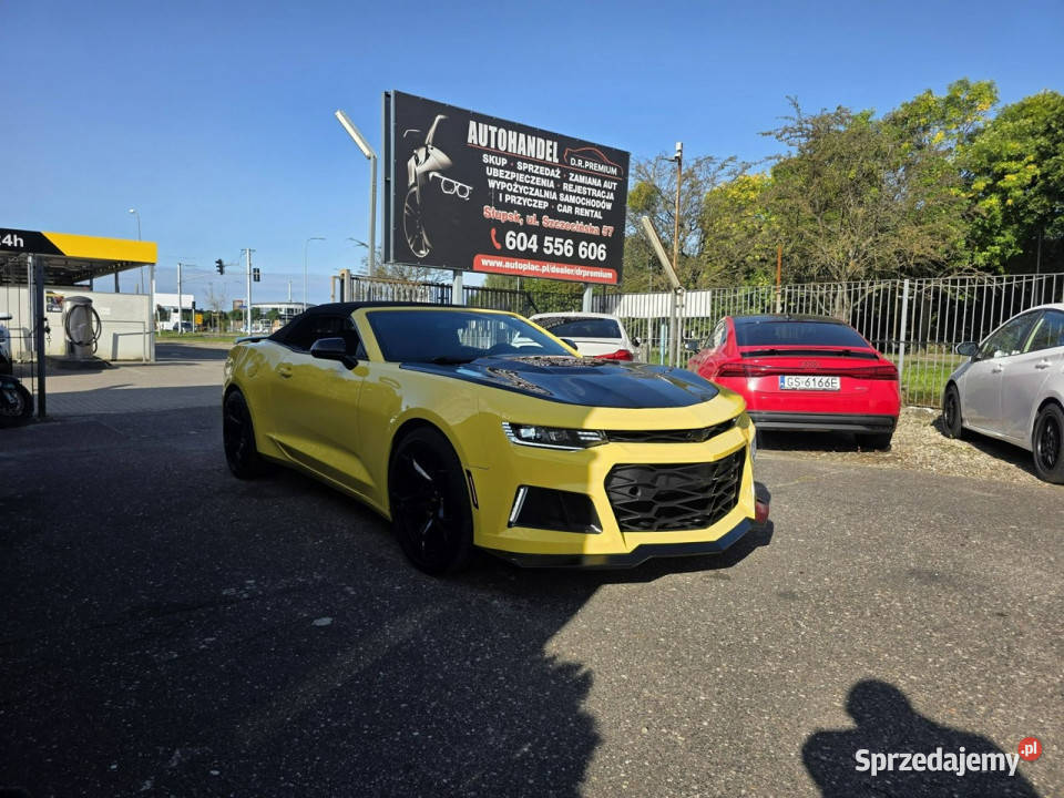 Chevrolet Camaro 62 Benzyna V8 453 Łopatki wspomaganie kierownicy Słupsk