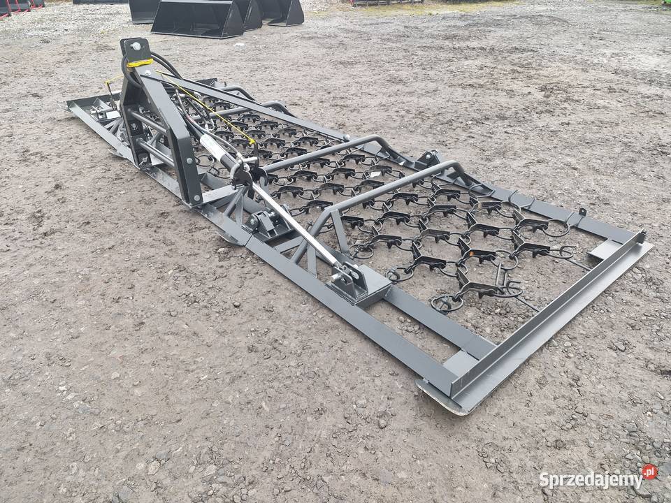 Włóka ŁąkowoPolowa MetalTechnik 6 m 4 rzędy 2 wielkopolskie