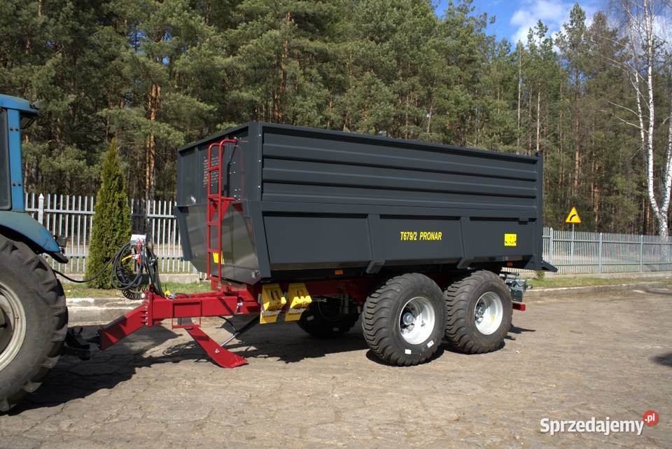 Przyczepa budowlana PRONAR T6792 skorupowa Łowicz