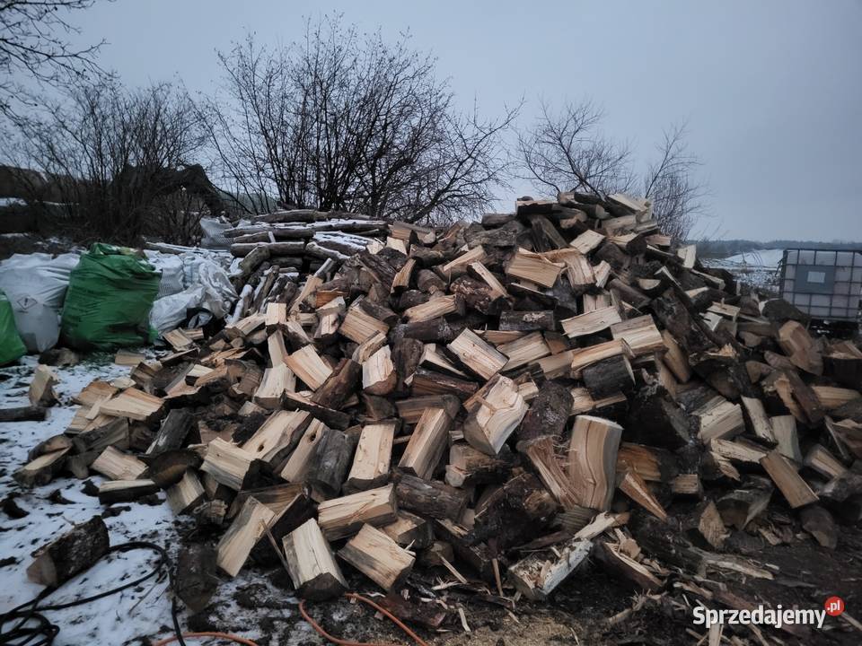 SUCHE drewno opalowe kominkowe sosna