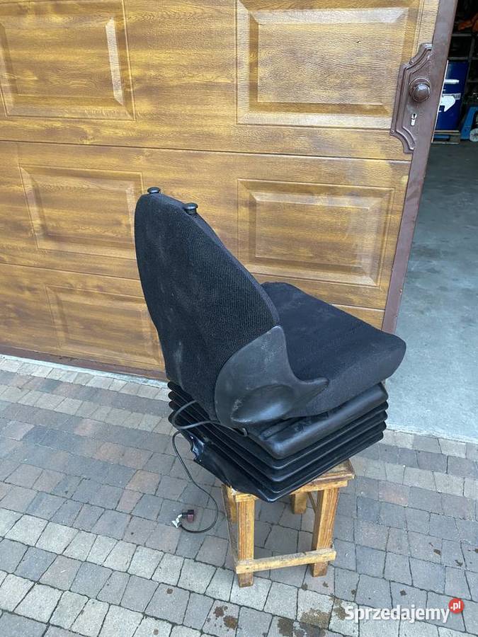 Fotel do traktora koparko ładowarki wysoki Pozostałe Brzeziny sprzedam