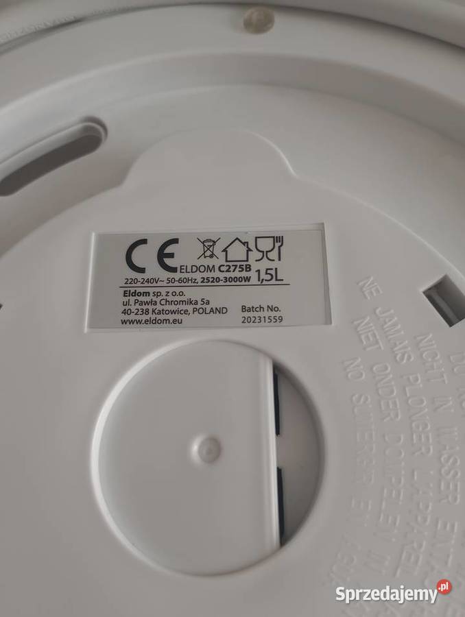 Czajnik elektryczny Eldom Czajniki Szczecin