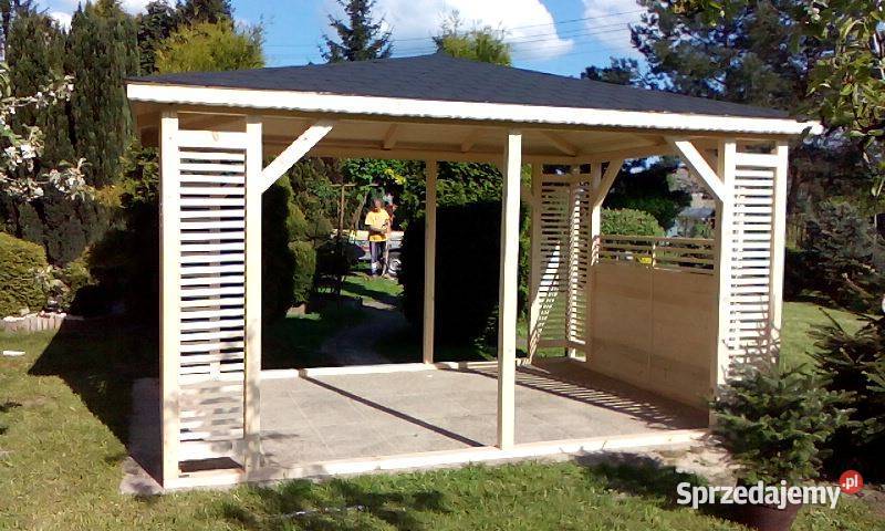 Altana 3x4 m Biała Montaż Impregnacja Dostępne Smolice