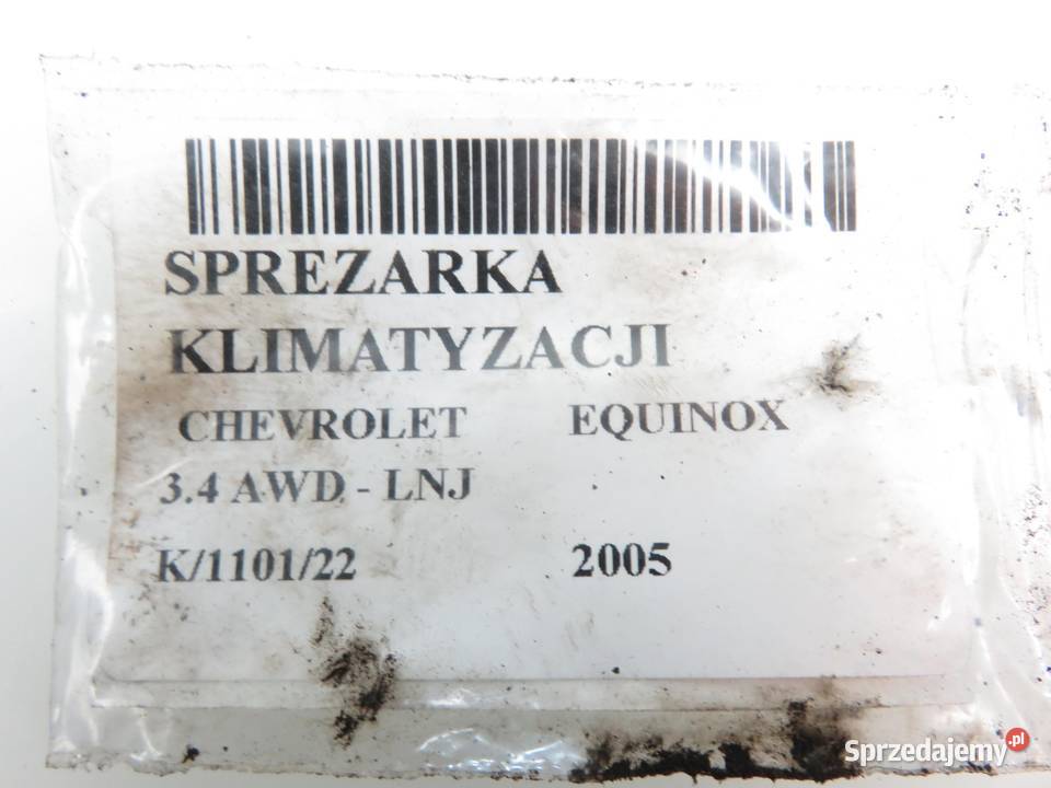 KOMPRESOR KLIMATYZACJI CHEVROLET EQUINOX 34