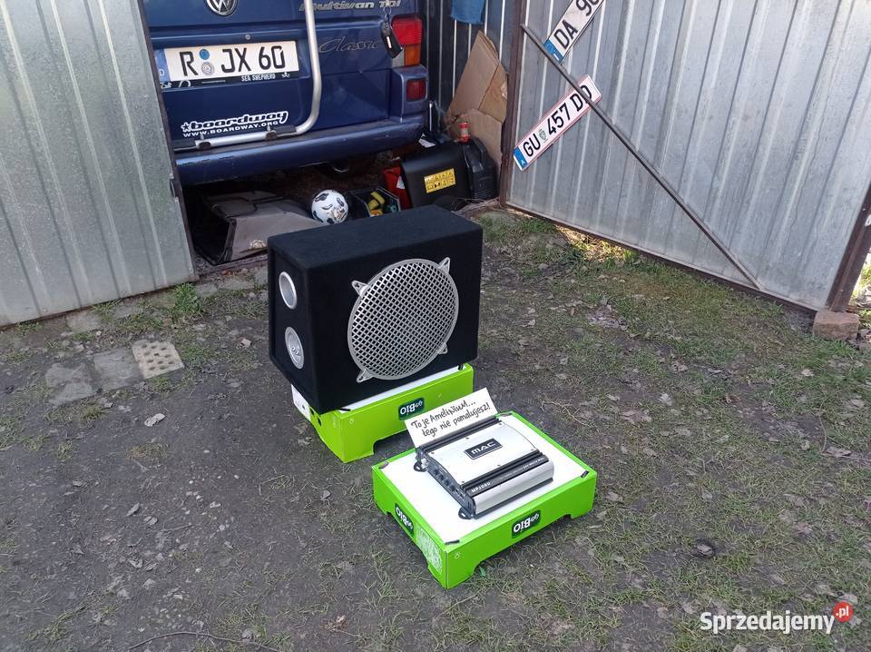 Subwoofer Tuba Skrzynia Basowa RAVELAND 300W Dzierżoniów