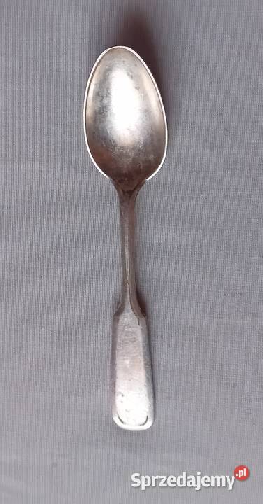 Platerowana łyżeczka Norblin Plaque z początku Koźminek