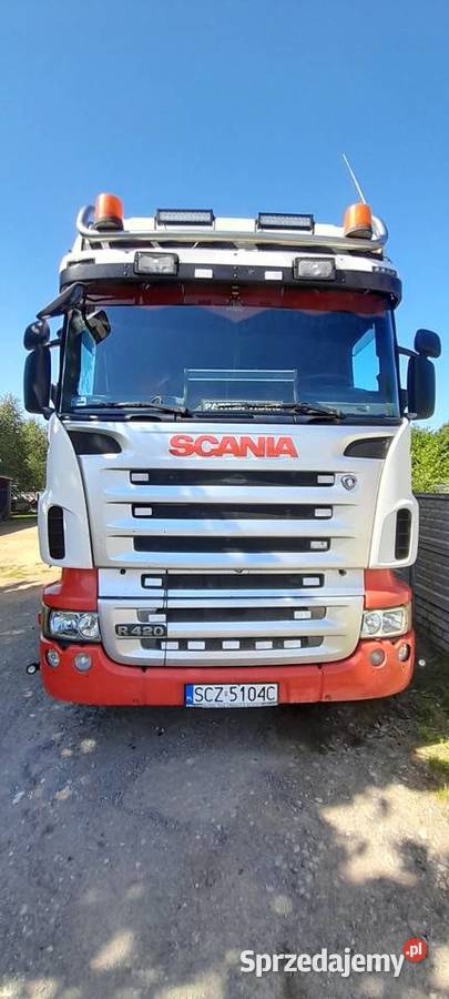 Scania naczepa zestaw