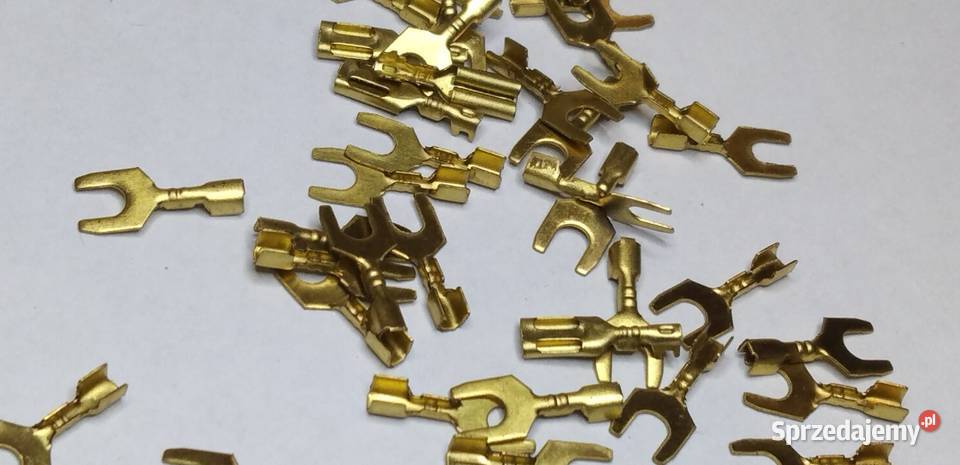 Końcówka widełki nowa do przewodu pod śrubkę 3mm pomorskie Gdańsk