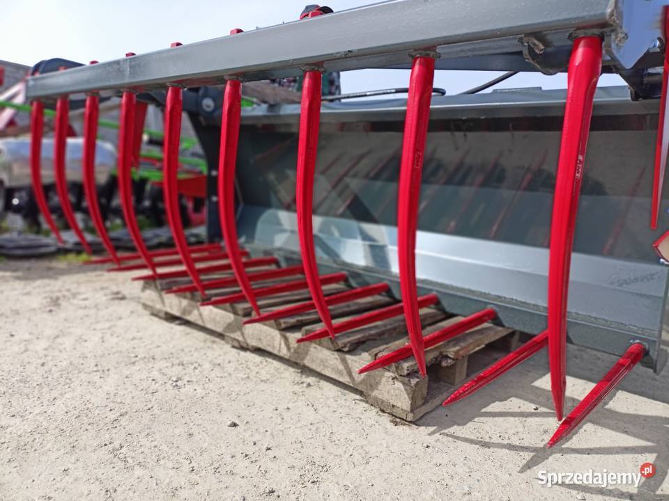 Krokodyl obornika 20m 2 siłowniki Ładowacze czołowe