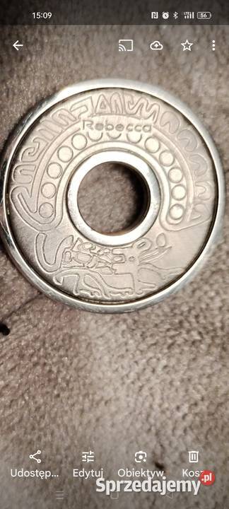 Zawieszka metalowa Rebecca Tenacia z łańcuchem Choszczno sprzedam