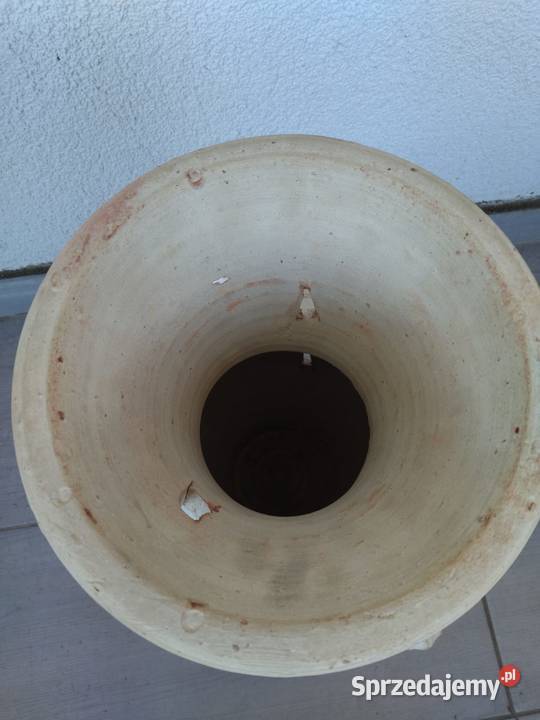 Dzban z pierścieniem gliniany wazon