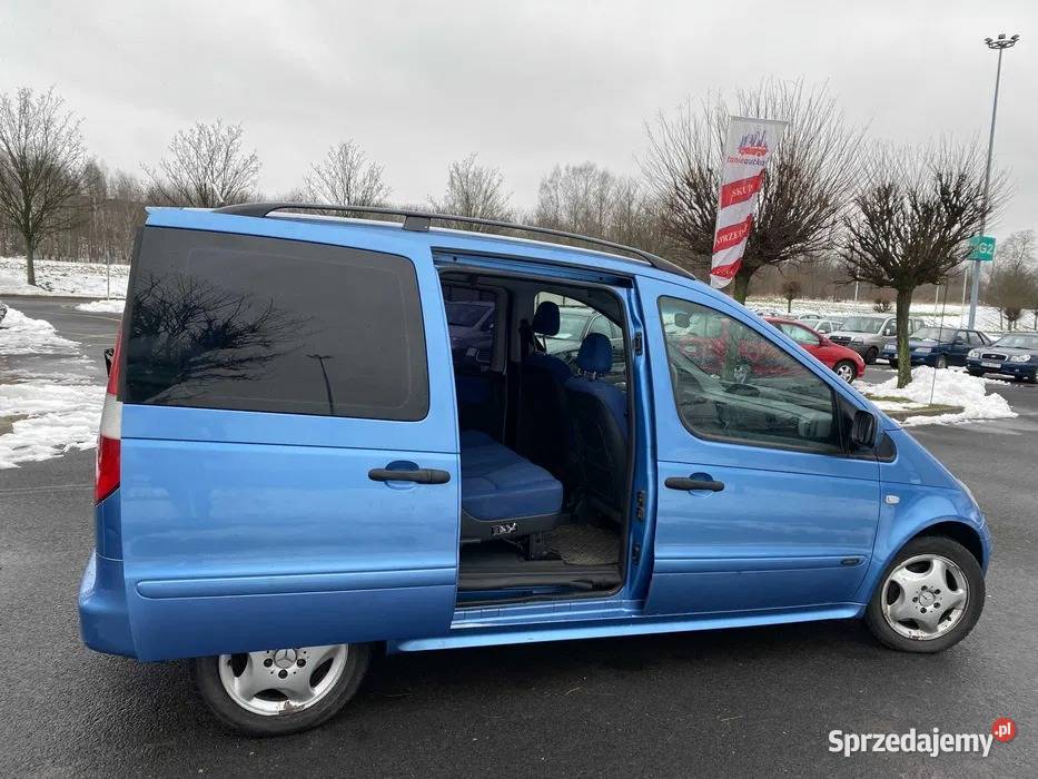 Mercedes Vaneo 16 Benzyna 2002 7 OSOBOWY Łódź