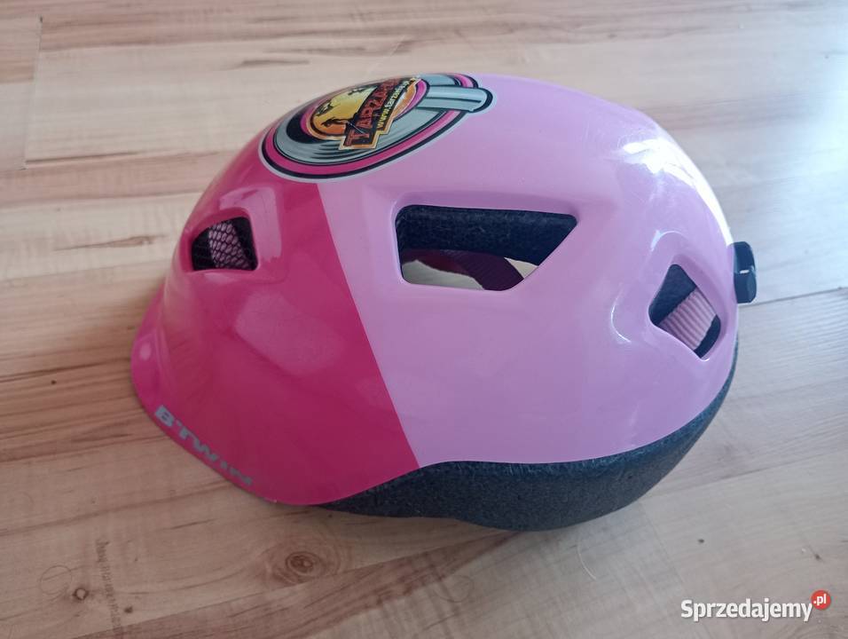 kask hełm ochronny rowerowy dziecięcy różowy Szczecin