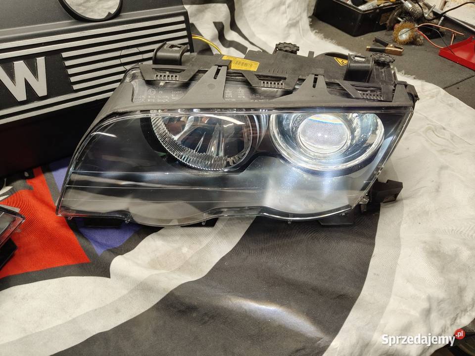 Bmw e46 sedan lampy przód Xenon Europa przed Aleksandrów Łódzki sprzedam