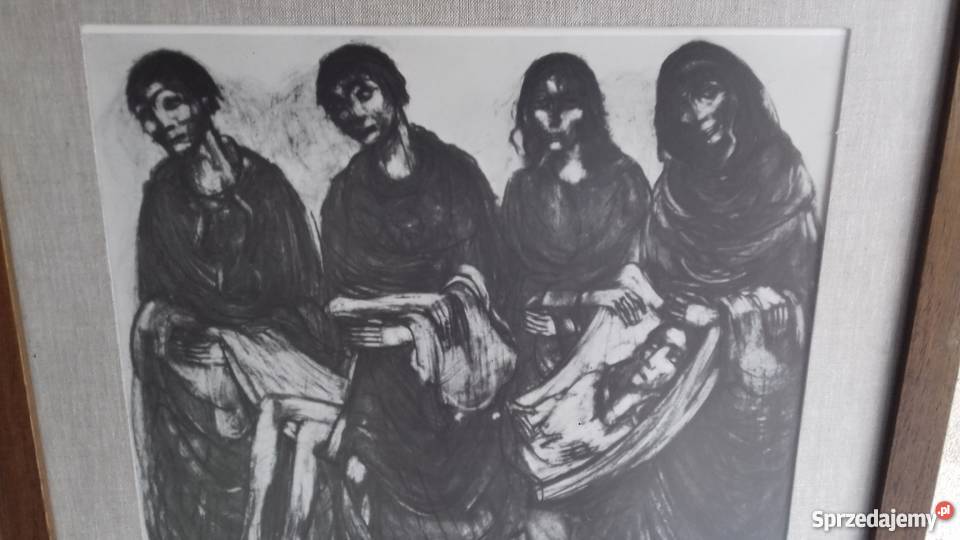 Albert Servaes reprint w drewnianej ramie Tczew