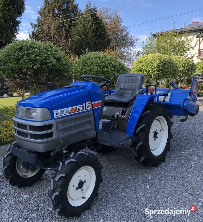 Traktorek 4x4 Iseki TM15 Japoński Glebogryzarka lubelskie