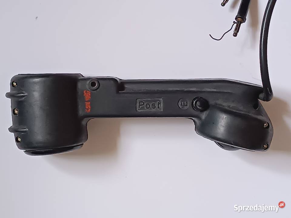 Słuchawka testowa Elmeg Post PhAp z tarczą Antyki podkarpackie Rzeszów