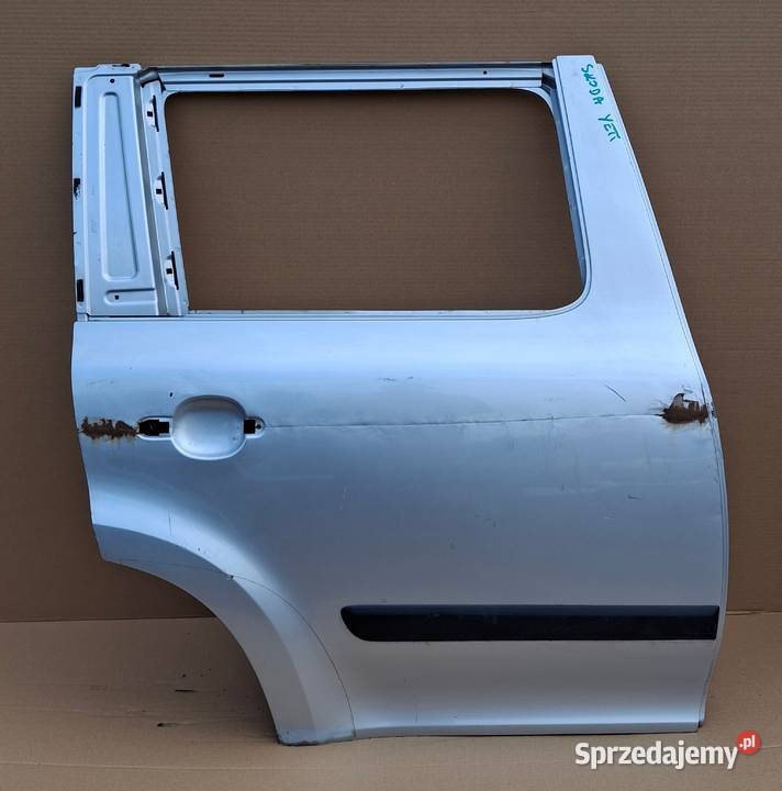 SKODA YETI DRZWI PRAWY TYŁ PRAWE TYLNE 5L0833610 lubuskie Bieleń