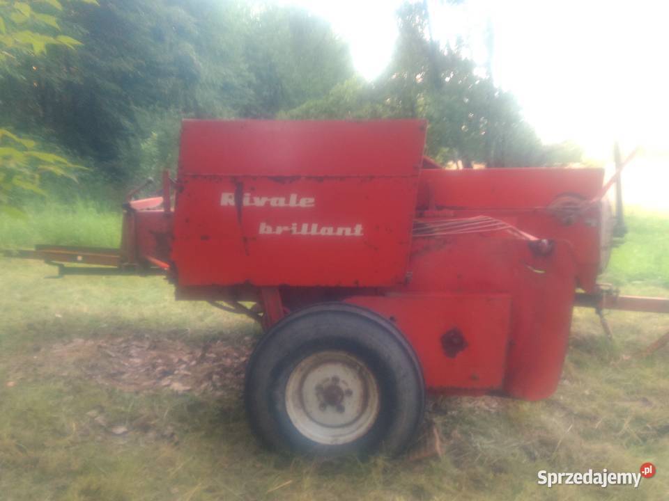 Prasa KOLA Riwal Brilant do małego traktora Łapczyca