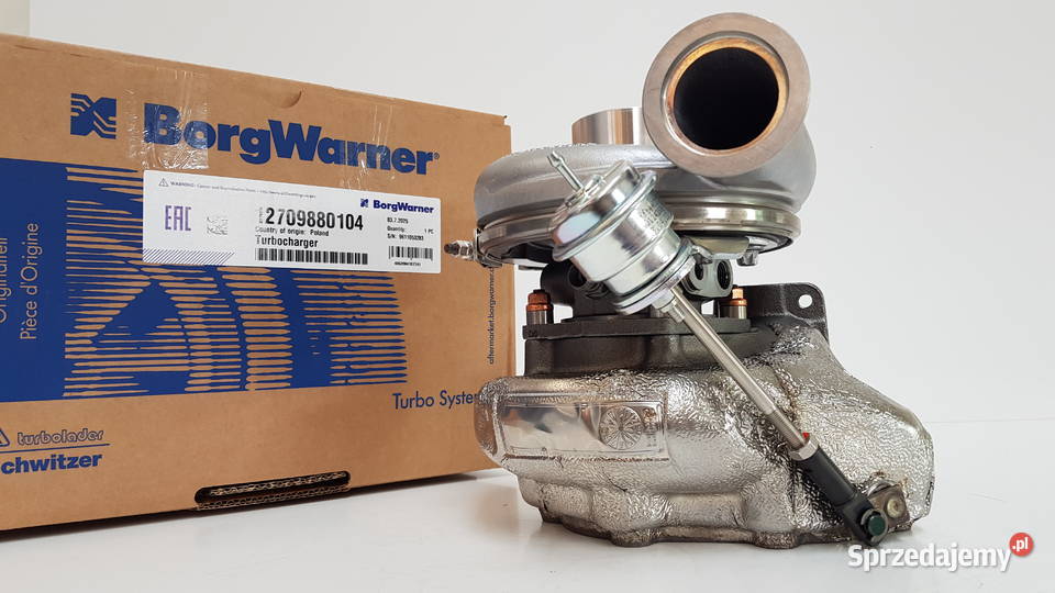 Turbosprężarka BorgWarner KKK 12709880104 Siedlce