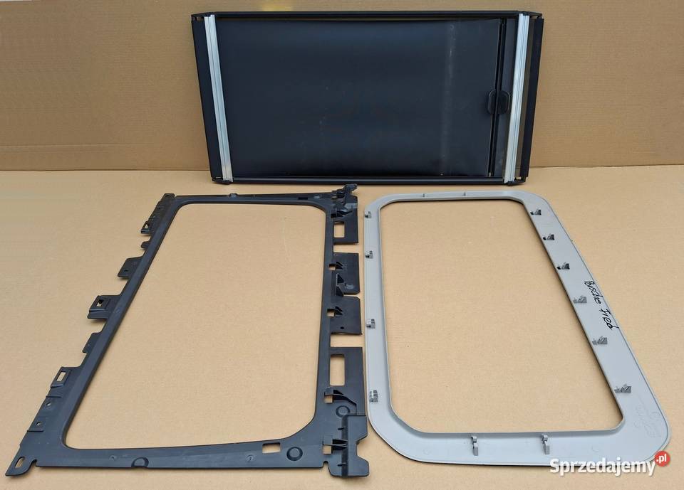 SCANIA RS RAMKA ROLETA ŻALUZJA SZYBERDACHU Bieleń