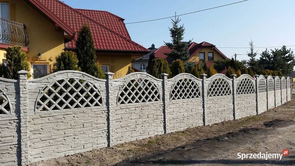 Ogrodzenia betonowe płyty betonowe kompleksowo mazowieckie Grodzisk Mazowiecki