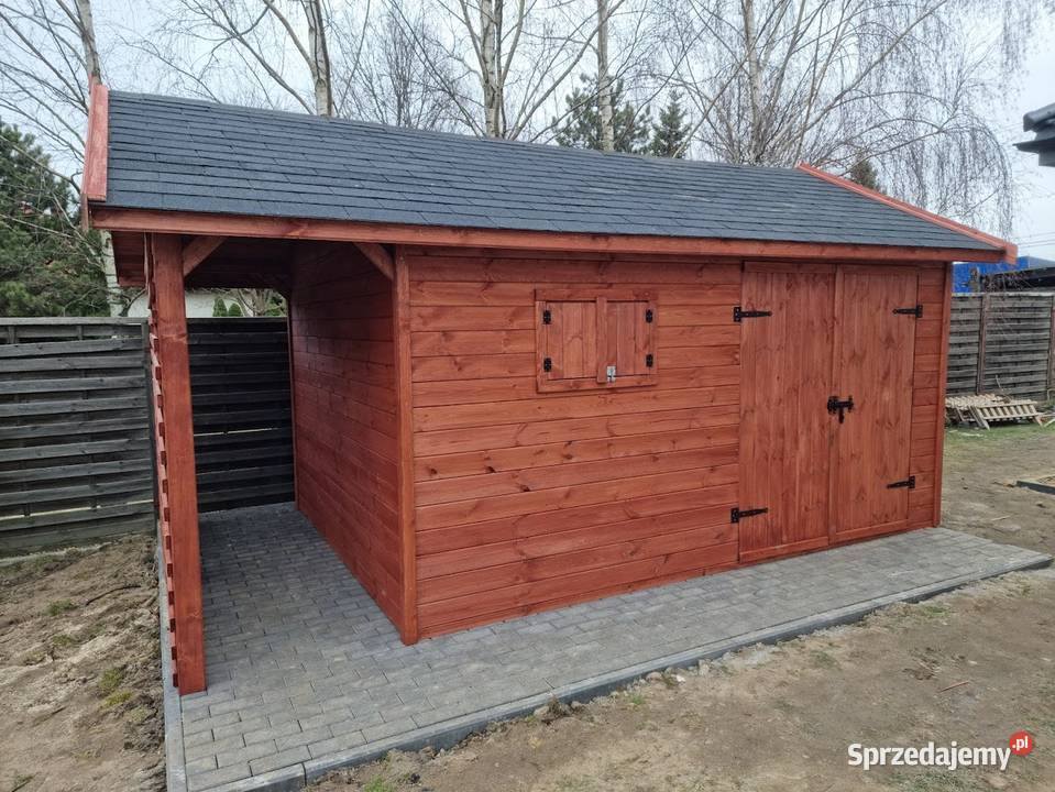 DOMEK NARZĘDZIOWY OGRODOWY DREWUTNIA 3x5 DREWNO śląskie Częstochowa