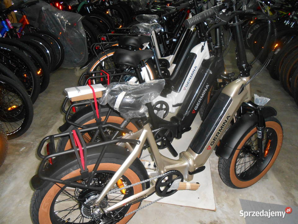 Rower ELEKTRYCZNY Fat Bike składany 204 Świebodzin