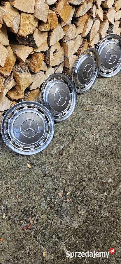 Ładny kołpak chrom Mercedes 123116126Oryginał osobowe Gorzów Wielkopolski