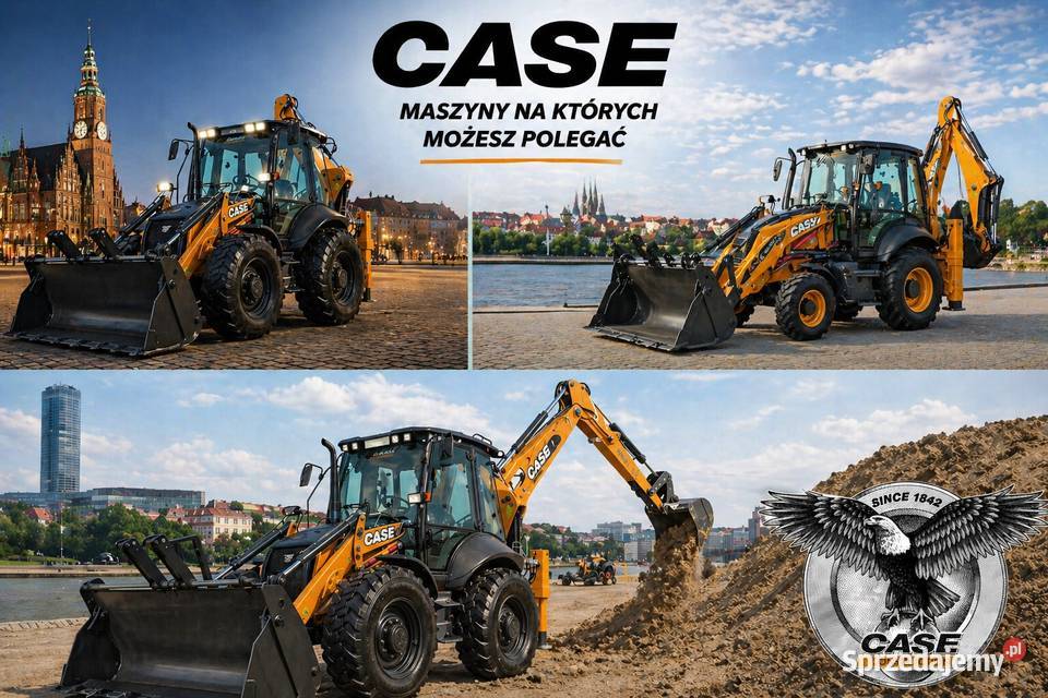 Koparko ładowarka CASE 5805V Cesarzowice